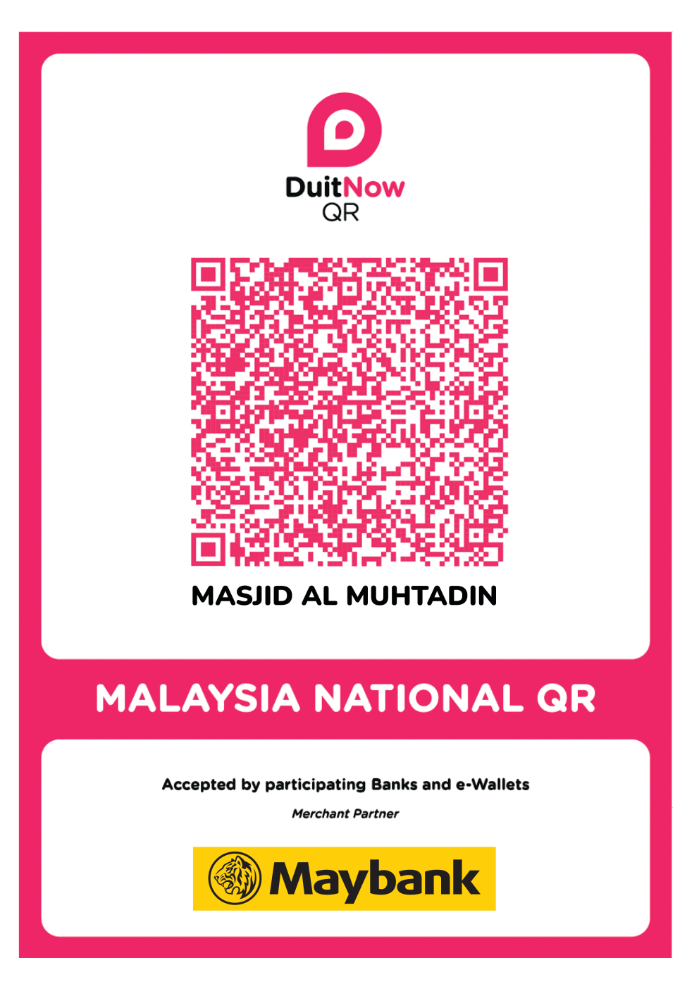 QR Masjid Al Muhtadin